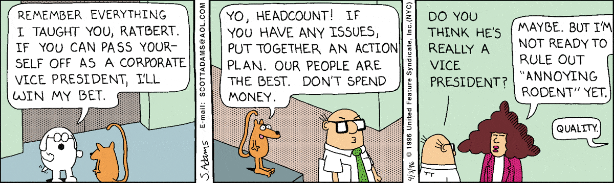 Dilbert Cartoon